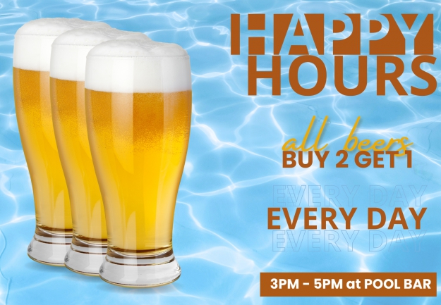 Happy hour for all beers