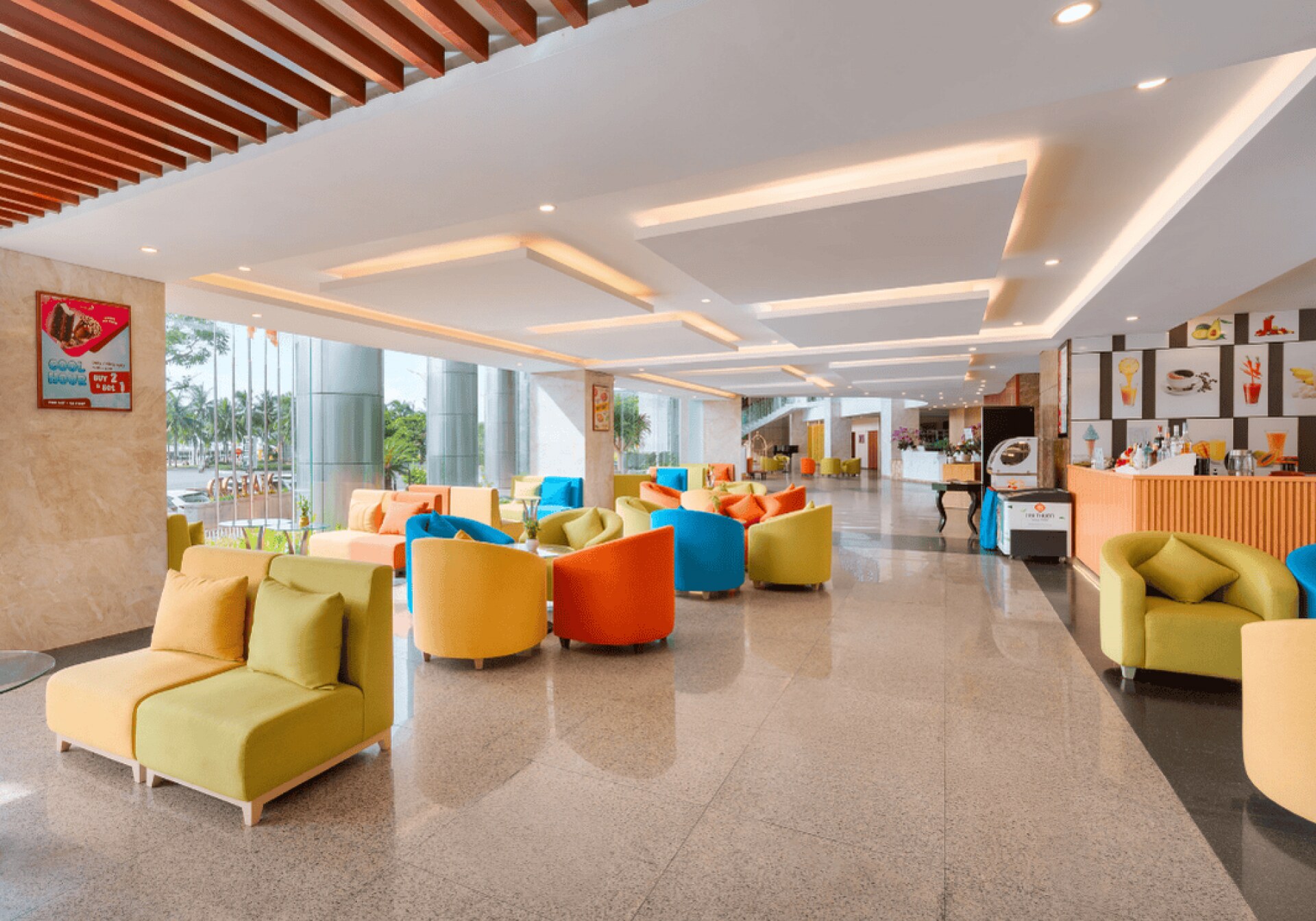 Bài viết giới thiệu về nhà hàng Lobby lounge
