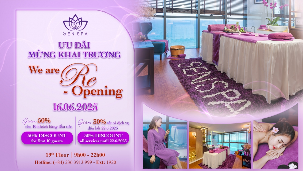 SEN SPA RE-OPENING